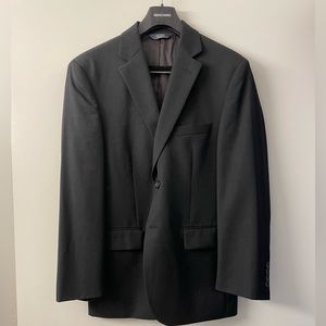 38S Pronto Uomo Black suit jacket